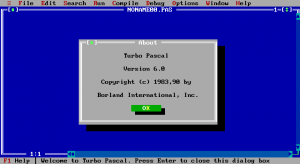 Turbo Pascal 6 Turbo Pascal 6