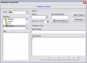 Delphi database converter