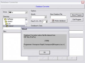 Delphi database converter