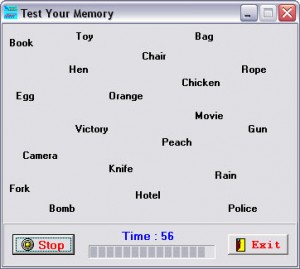 Delphi Memory Test Program
