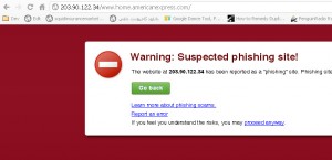 Phishing Site (Notification from American Express) Phishing Site (Notification from American Express)