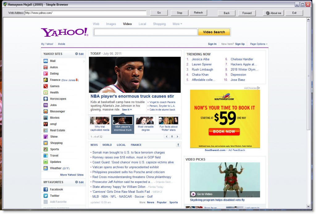 delphi 5 simple web browser